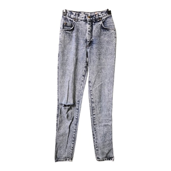 Levi's Denim - Vintage 80s Levi's Orange Tab USA Acid Wash High Rise Mom Jeans Size 5